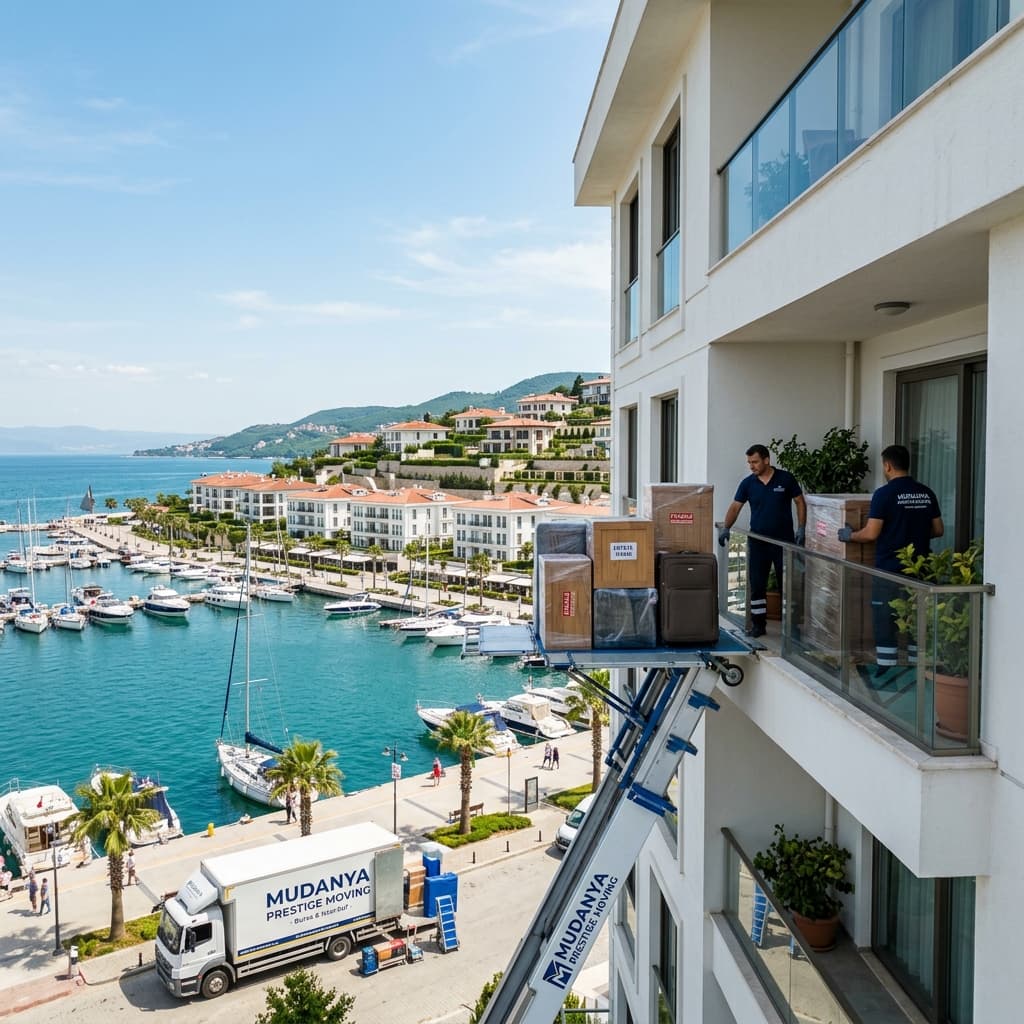 Mudanya Evden Eve Nakliyat - VIP Asansörlü Taşıma