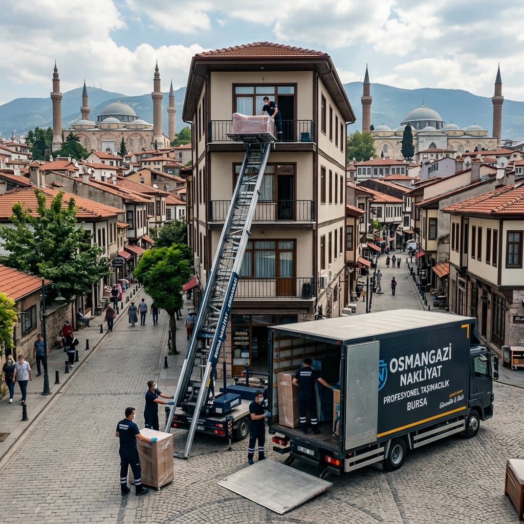 Osmangazi Evden Eve Nakliyat - VIP Asansörlü Taşıma